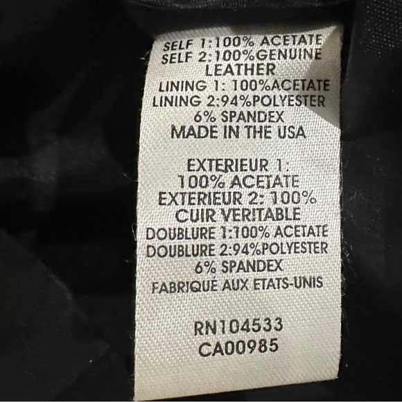 Nanette Lepore Magic Carpet Leather-top dress size 8 mini - Picture 10 of 12